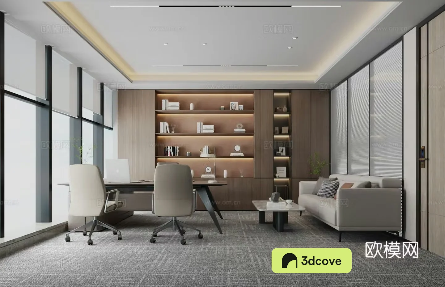 Modern manager office