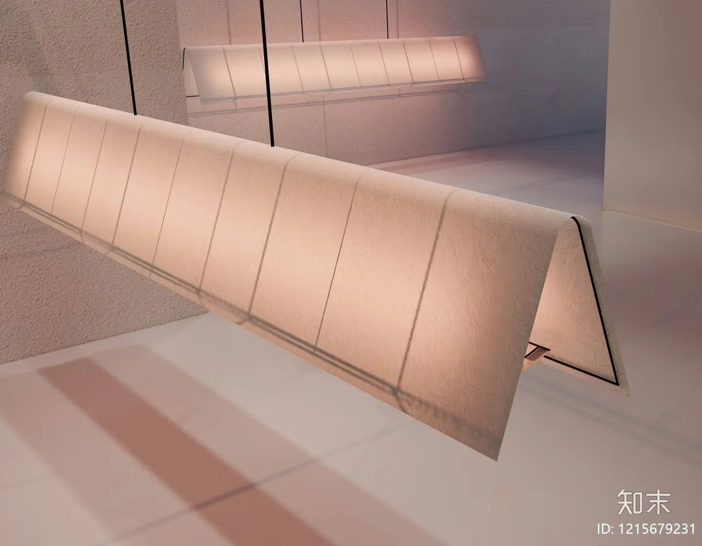 Modern White Room 3D Model – 15260 – VRAY Render