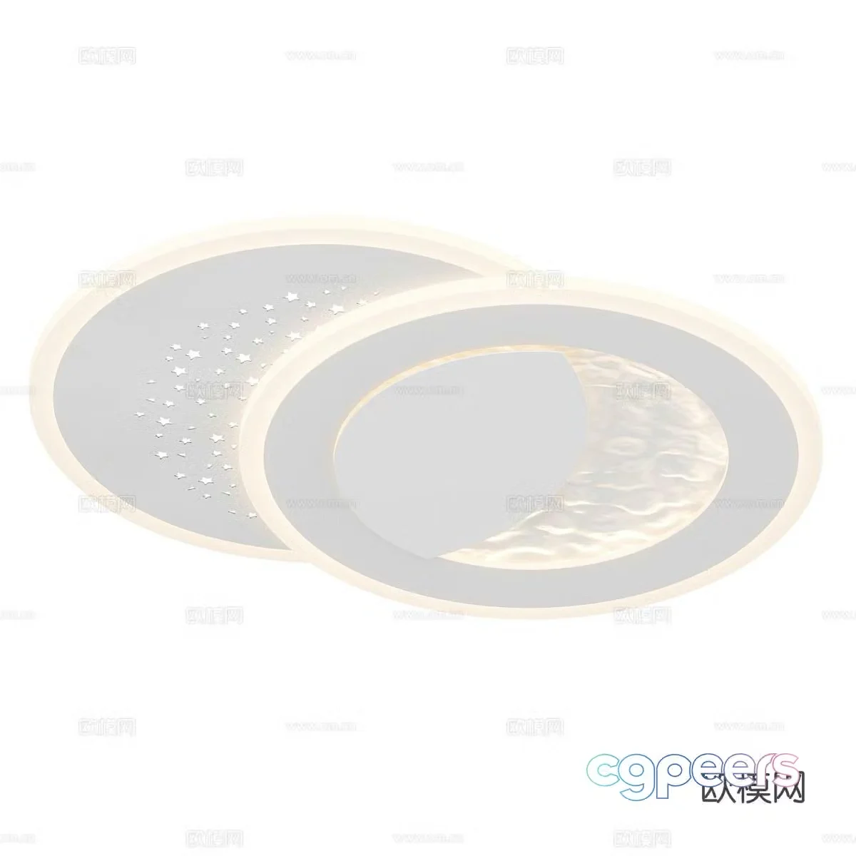 Modern ceiling lamp 3d model