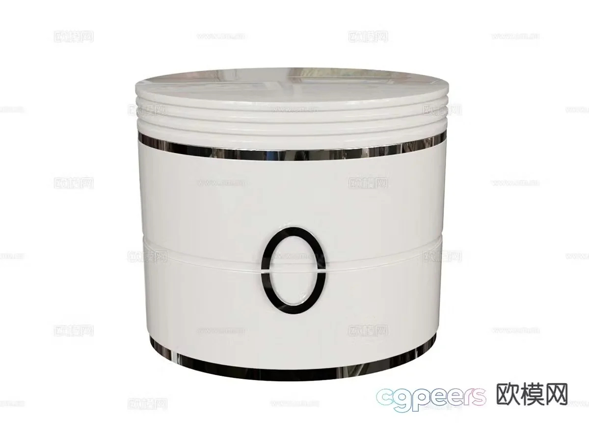 visionnaire – modern bedside table 3d model