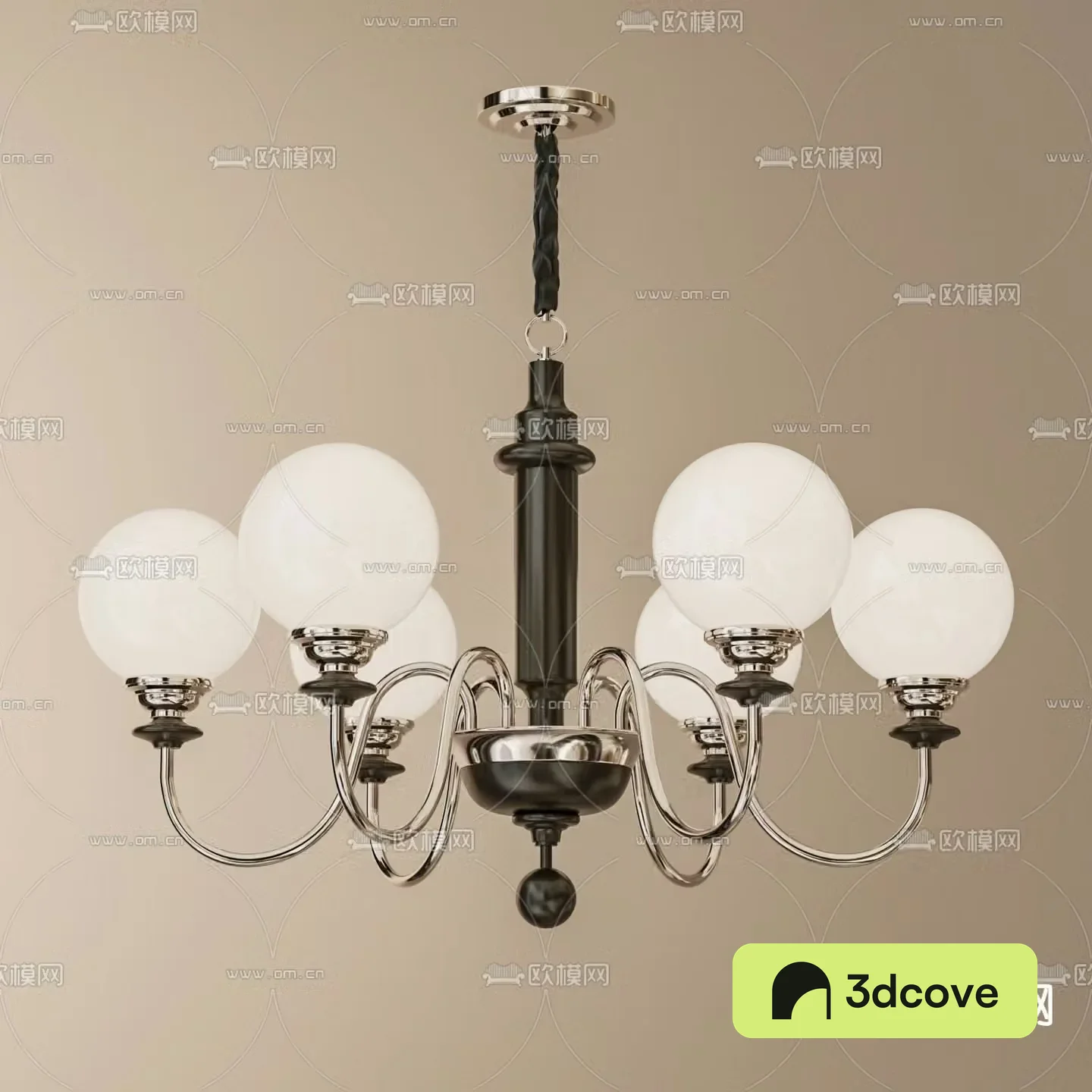 Chandelier multi-head chandelier