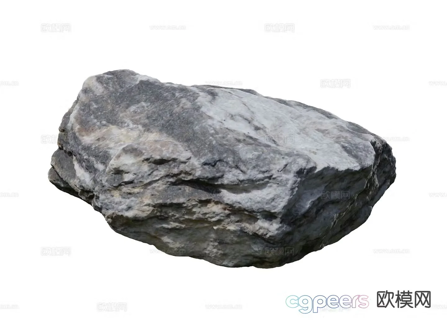 stone landscape stone landscaping stone 3d model