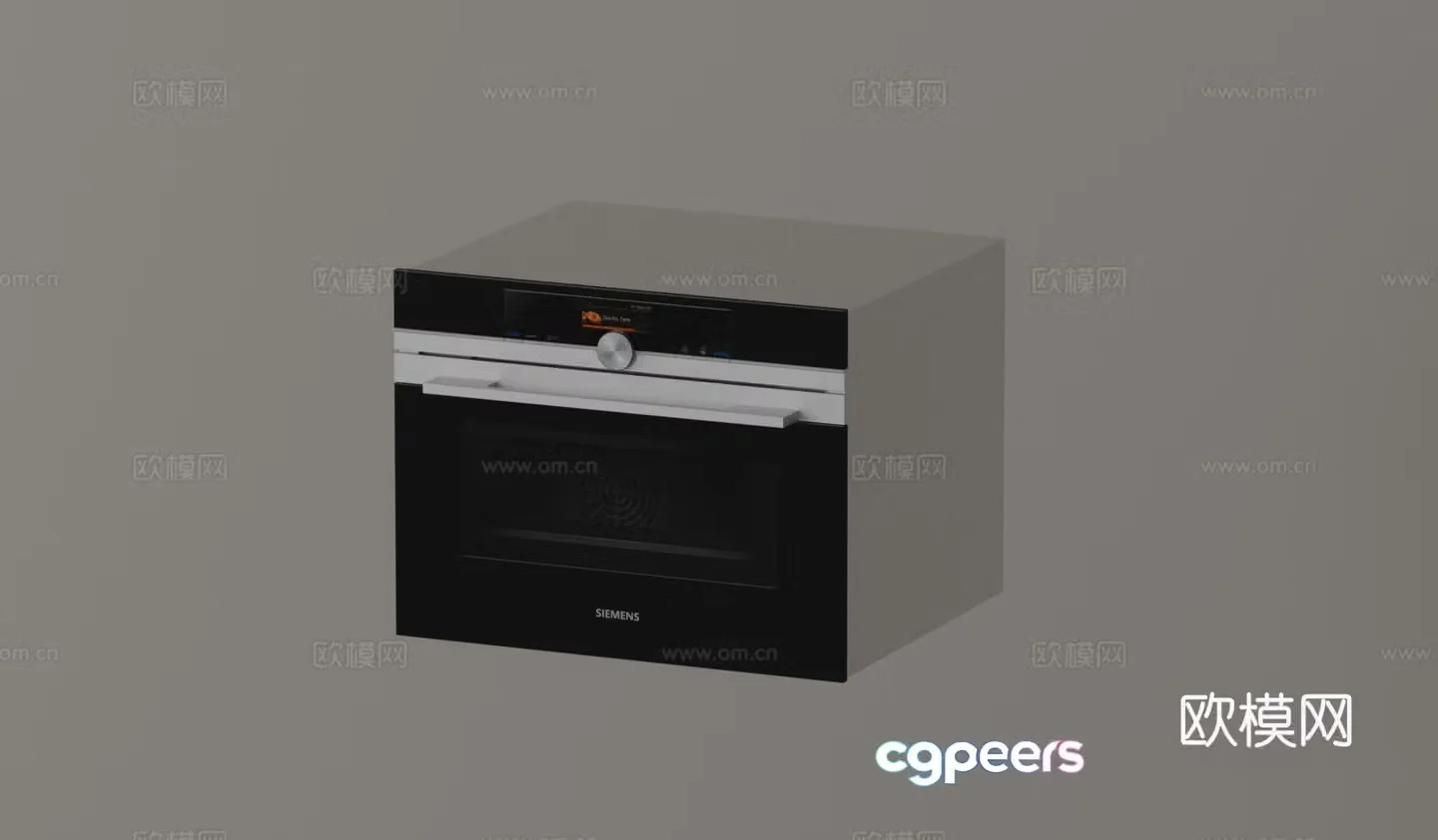 Siemens steam and bake all-in-one machine 3D model