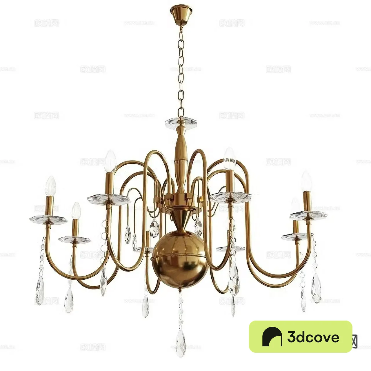 Modern chandelier