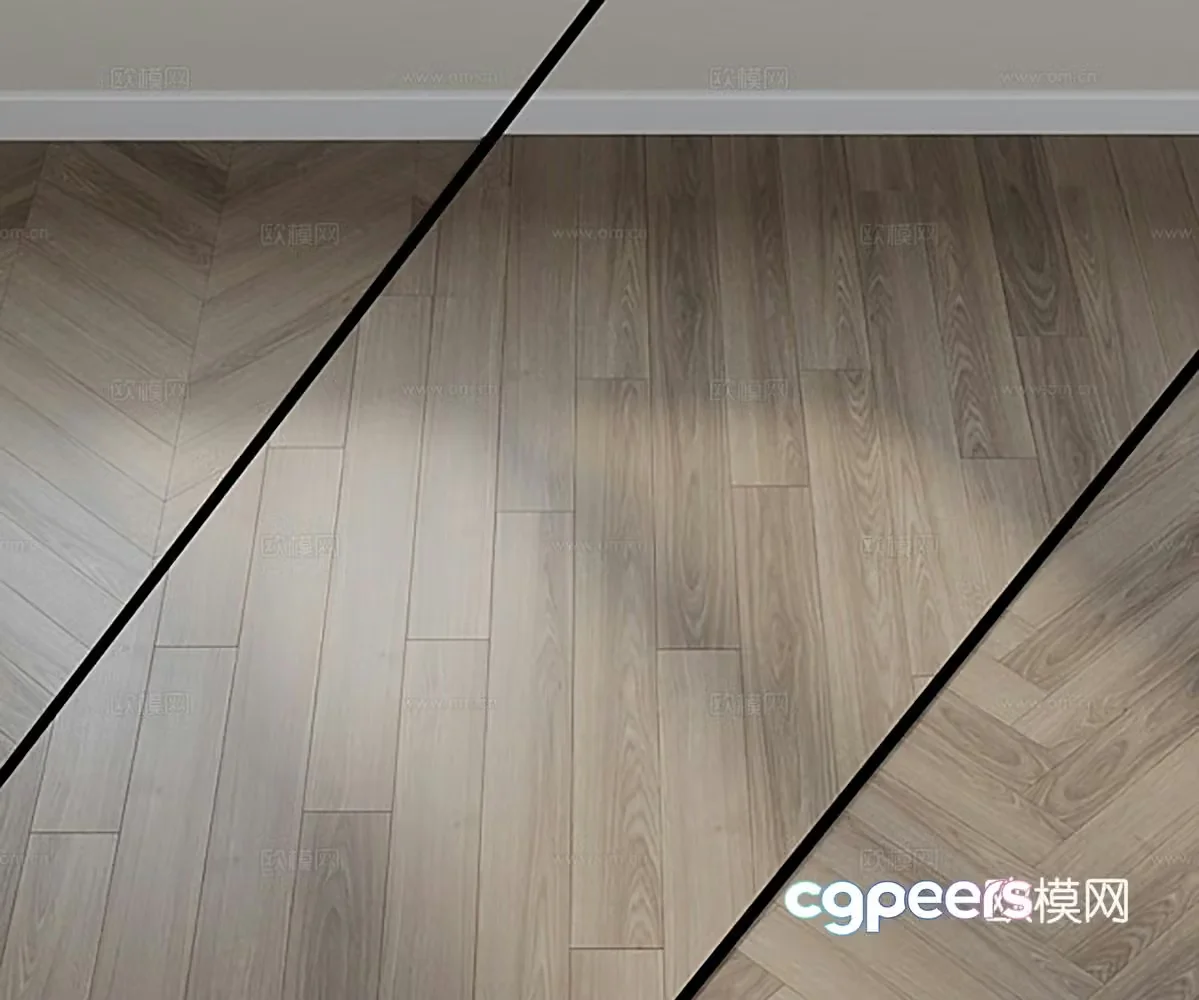 floor wooden floor 3d model