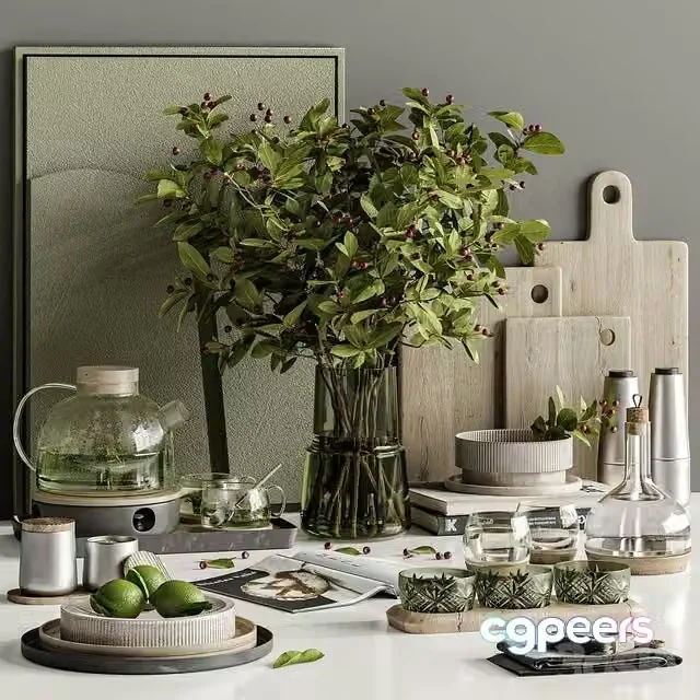 3ds Max Free – Kitchen accessories 010