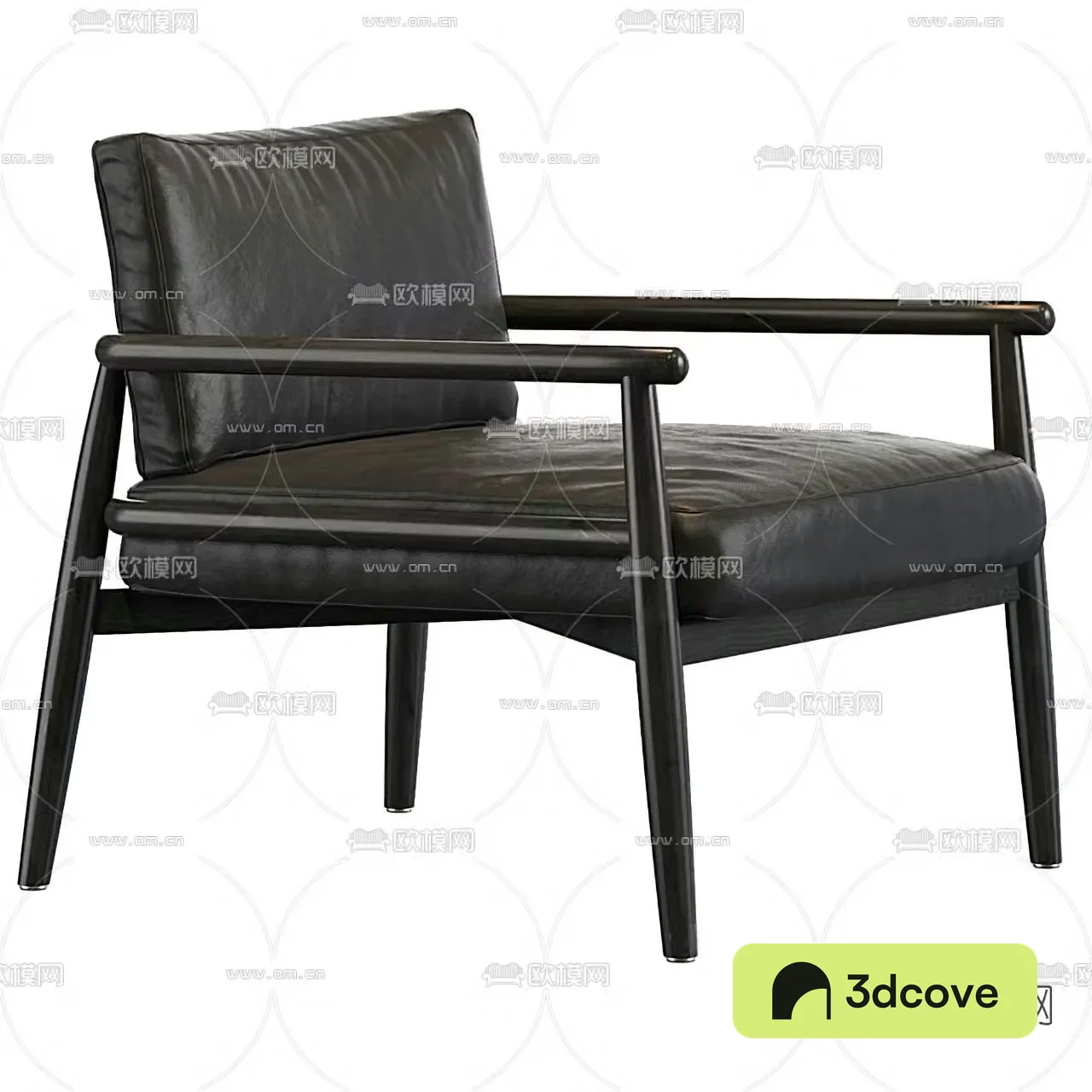 Meridiani modern side chair