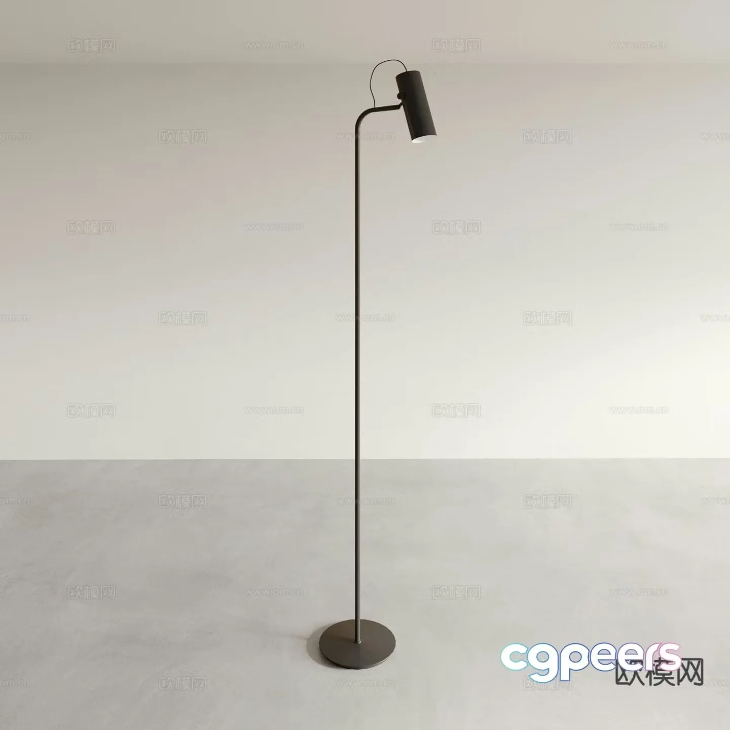 Modern floor lamp 3d model