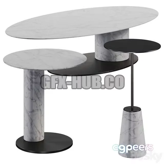 3ds Max Free – Carey table set
