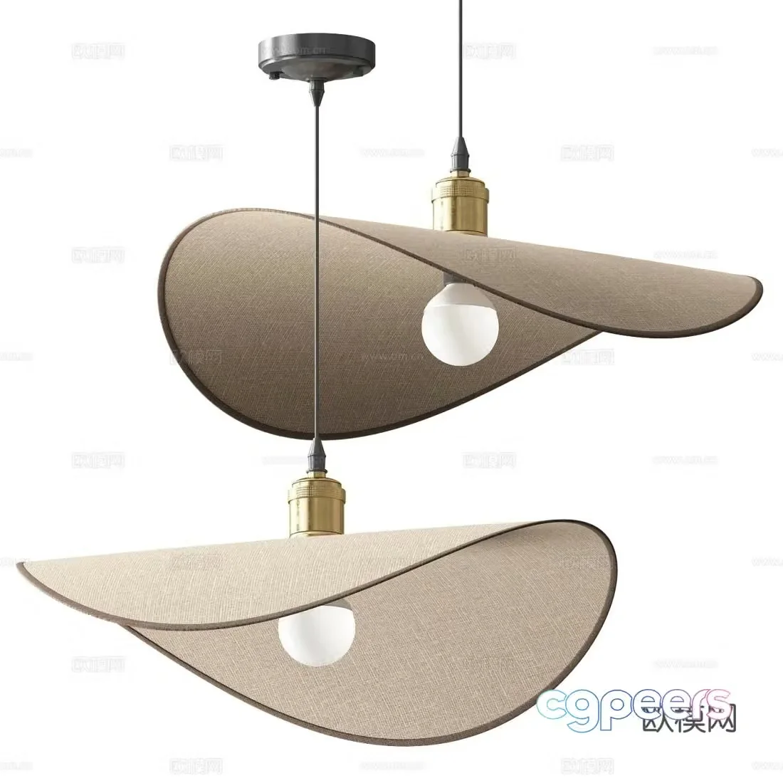 Chandelier Restaurant Chandelier 3d Model