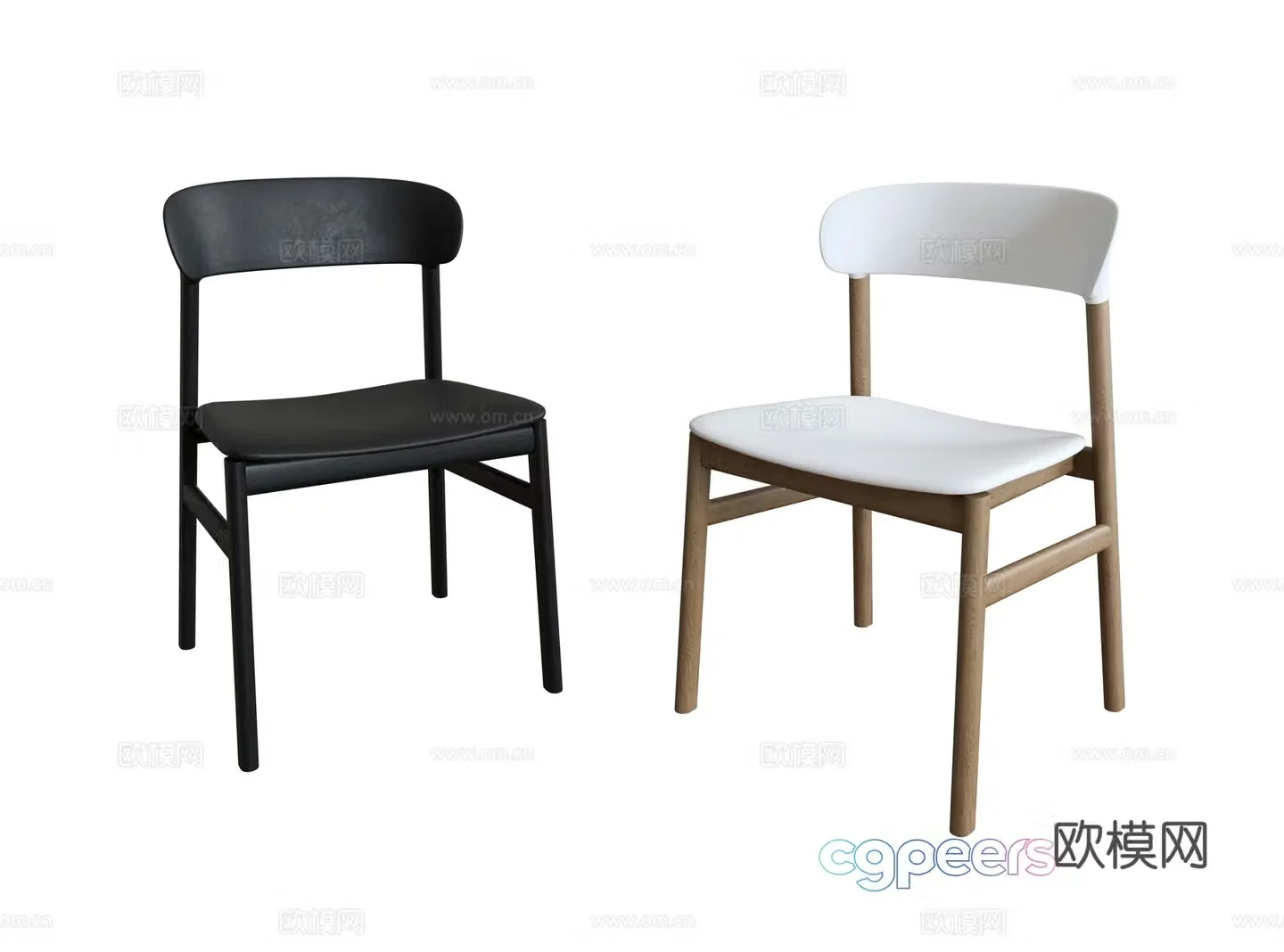 Modern leisure chair 3d model