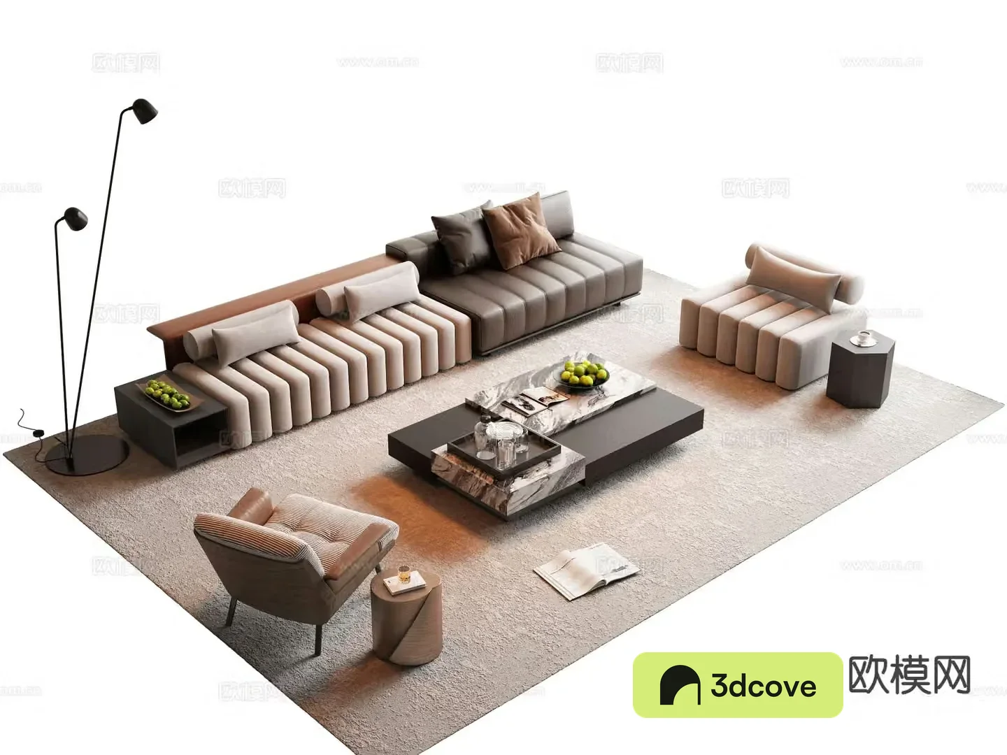 Italian sectional sofa