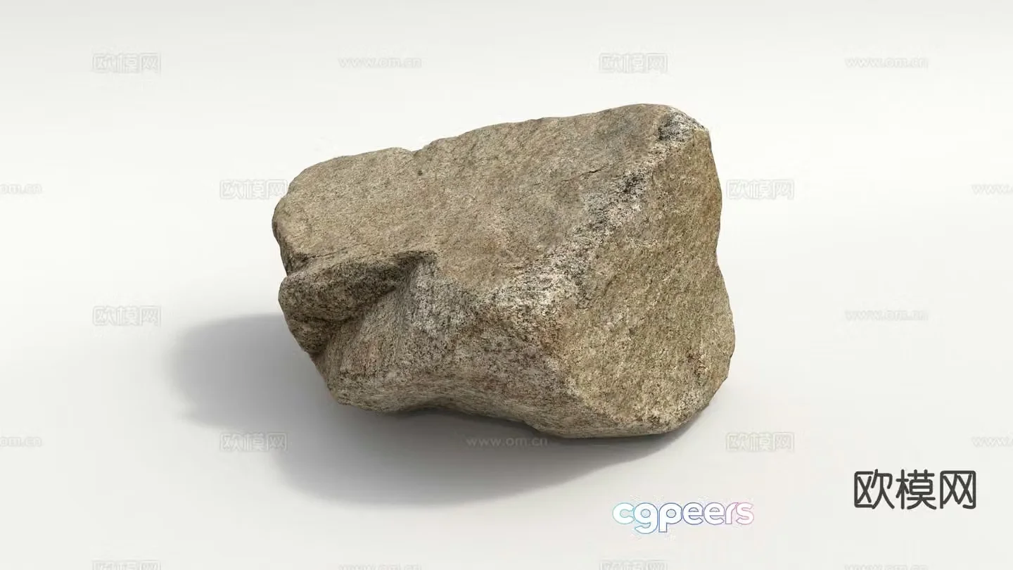 Landscape stone stone 3d model