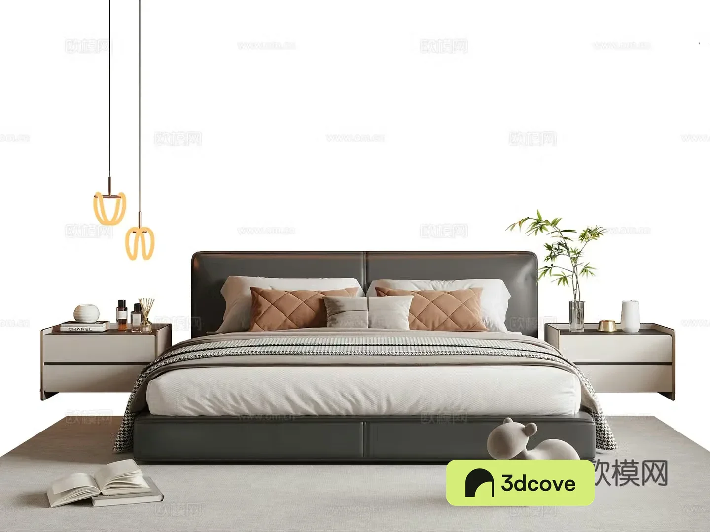 Italian double bed