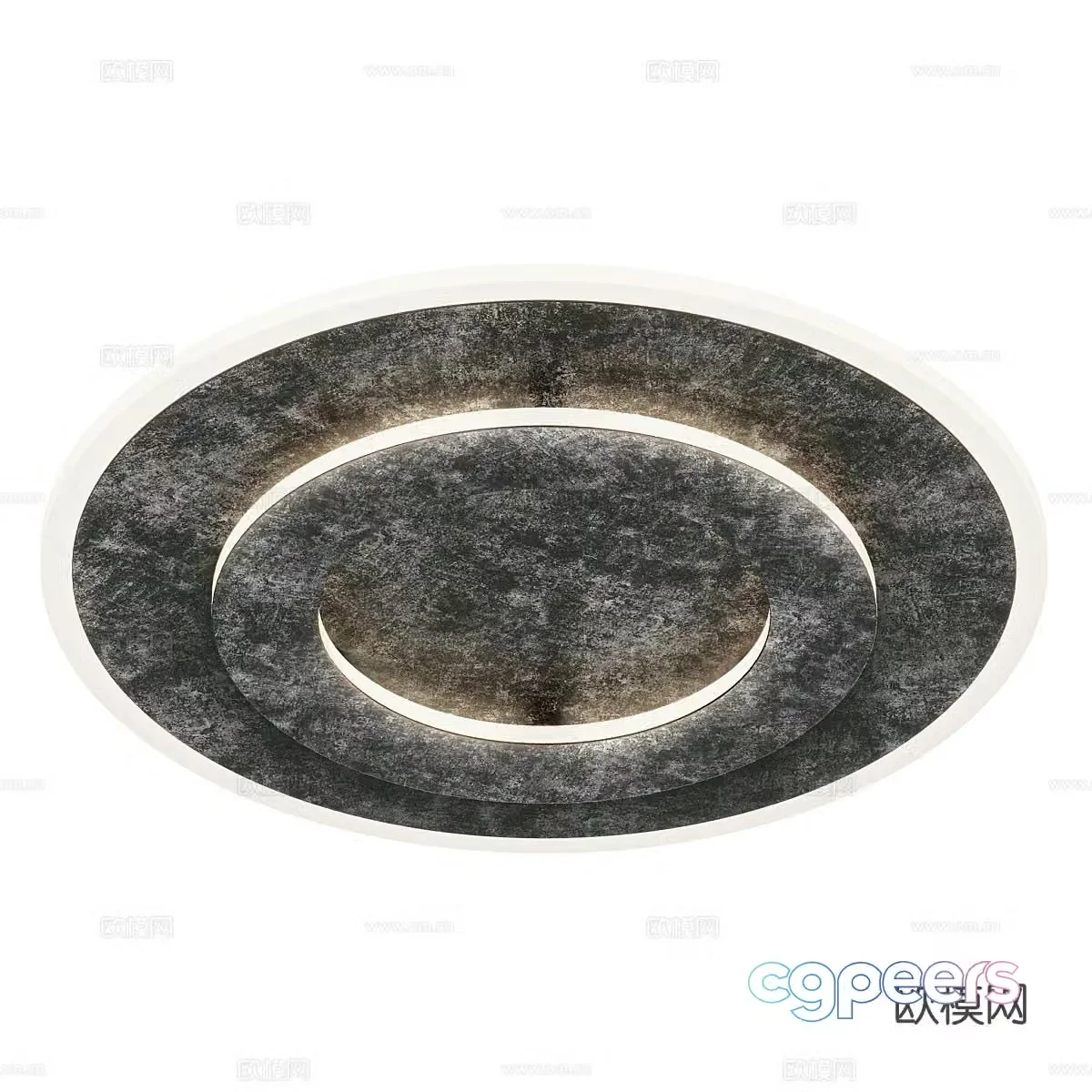 Round ceiling lamp 3d model