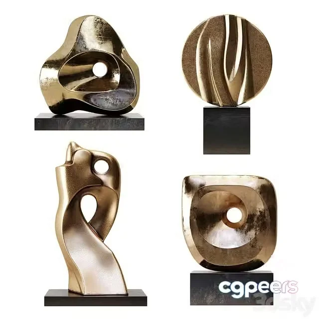 3ds Max Free – Sculptures 48