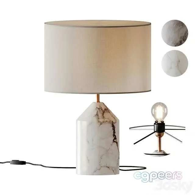 3ds Max Free – Josef Table Lamp Simone&Marcel
