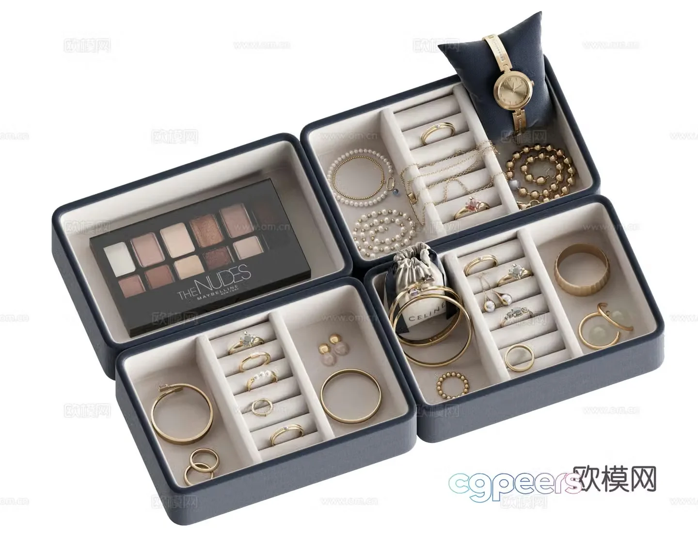 Jewelry box 3d model
