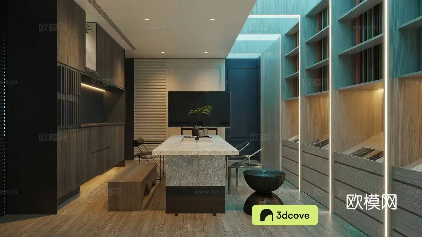 Whole house customization reception room custom exhibition hall home decoration exhibition hall negotiation room