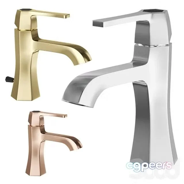 3ds Max Free – Single lever washbasin mixer Cisal Cherie
