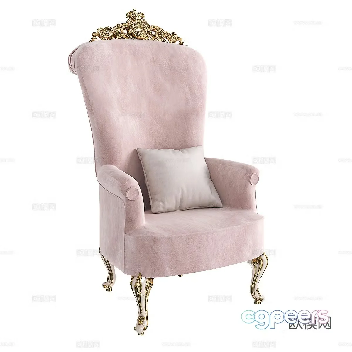 Classic chair Alberto & Mario Ghezzani3d model