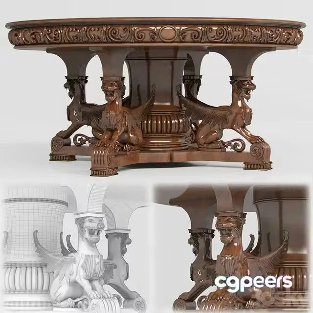 3ds Max Free – Gryphon Desk table
