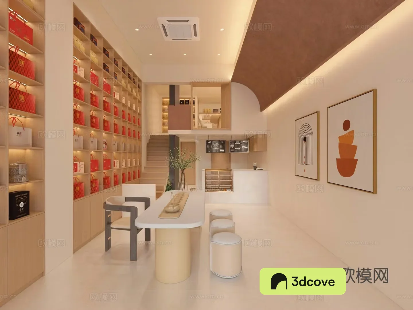 Modern souvenir shop Gift shop