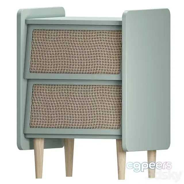 3ds Max Free – Taga bedside table