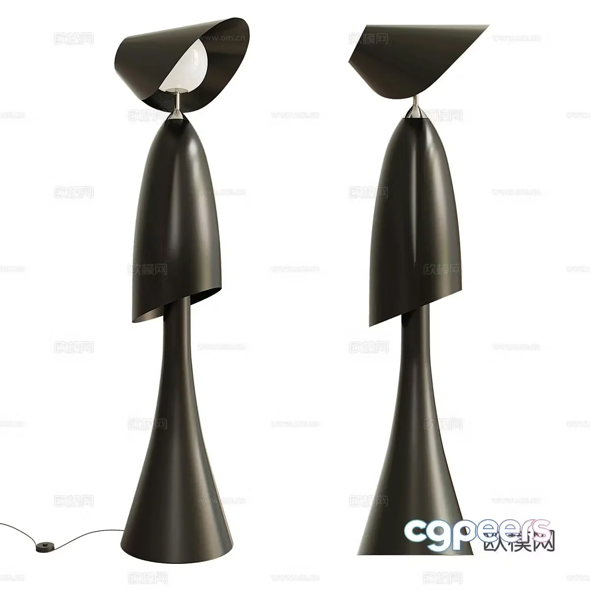 Creative floor lamp 3d model