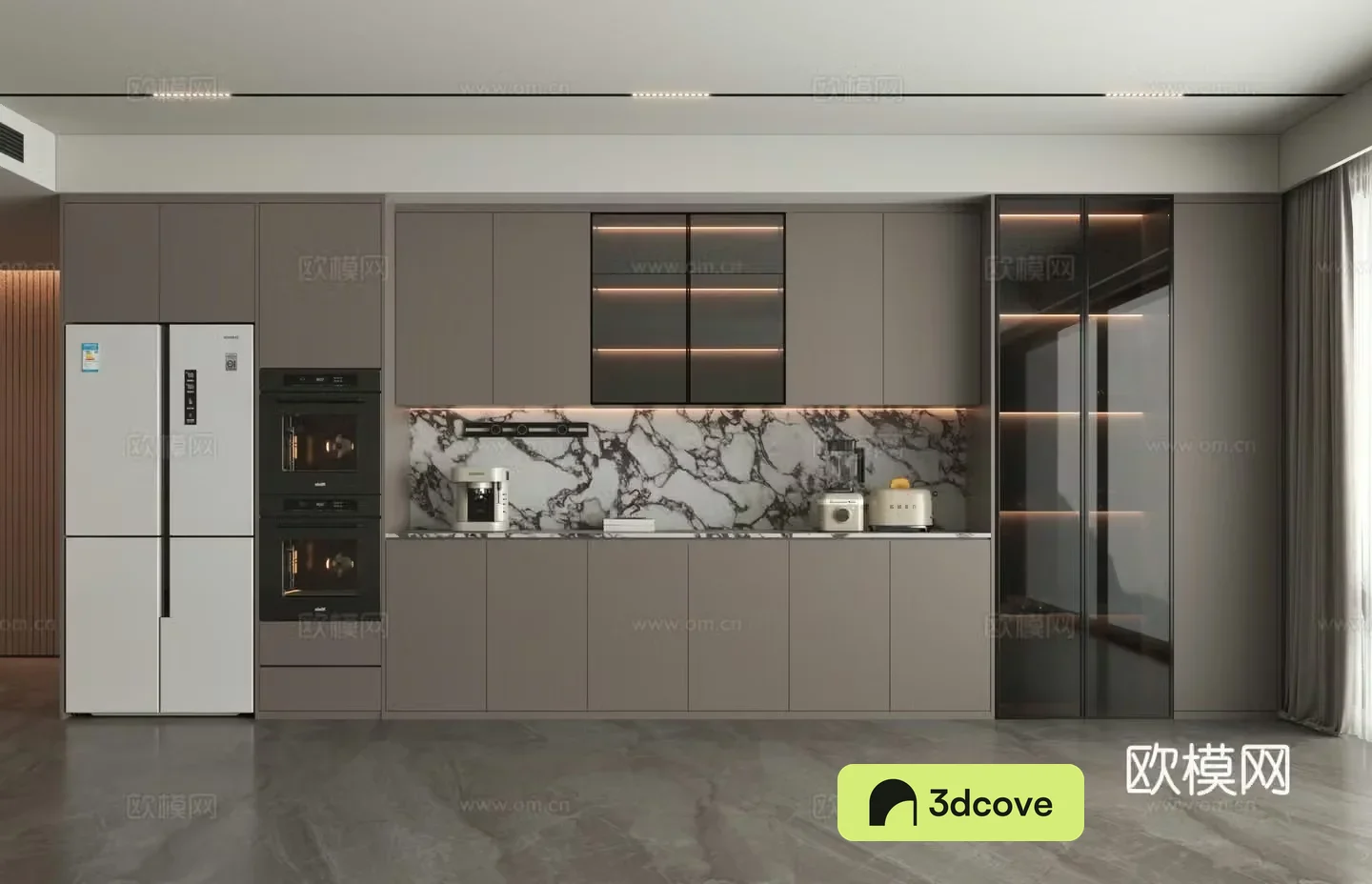 Modern wine cabinet