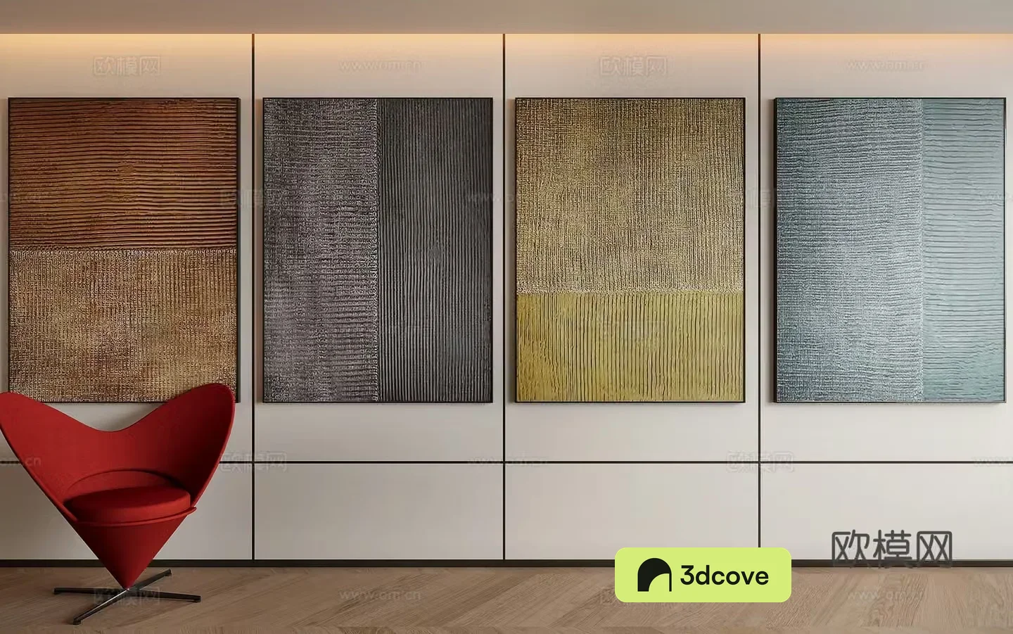 Modern minimalist decorative painting