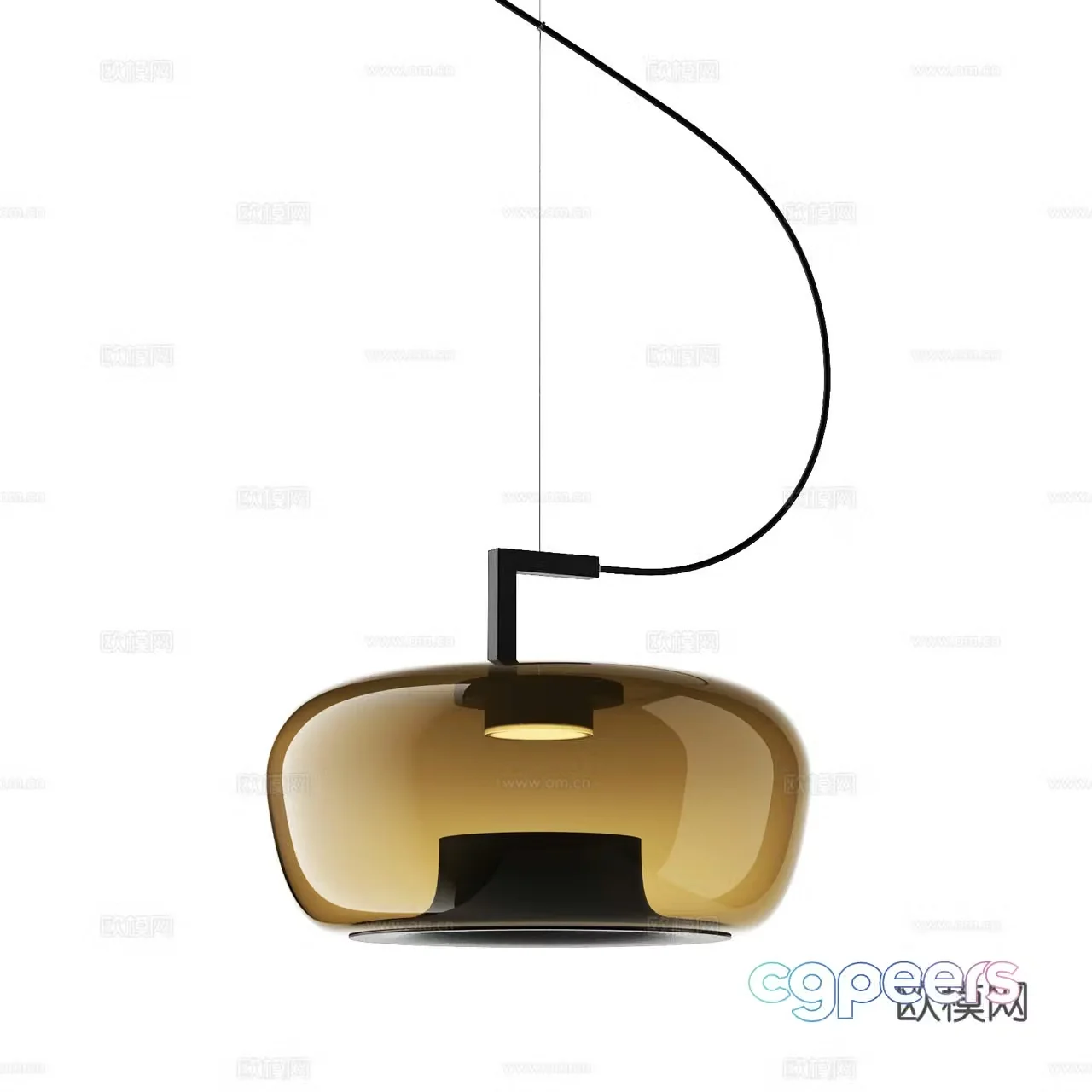 Brokis modern chandeliers minimalist chandeliers glass chandeliers decorative chandeliers 3d model