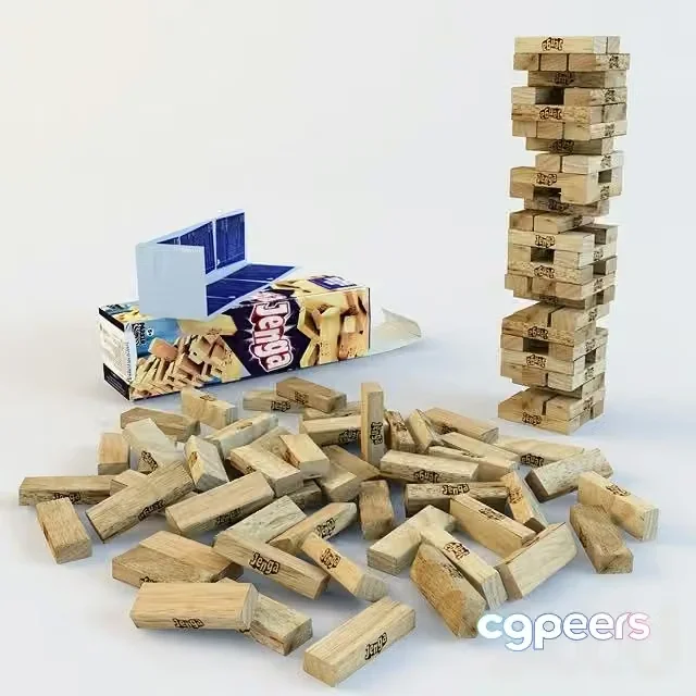 3ds Max Free – Jenga