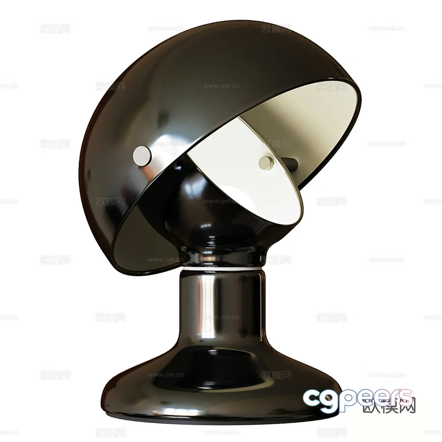 Modern desk lamp 3d model