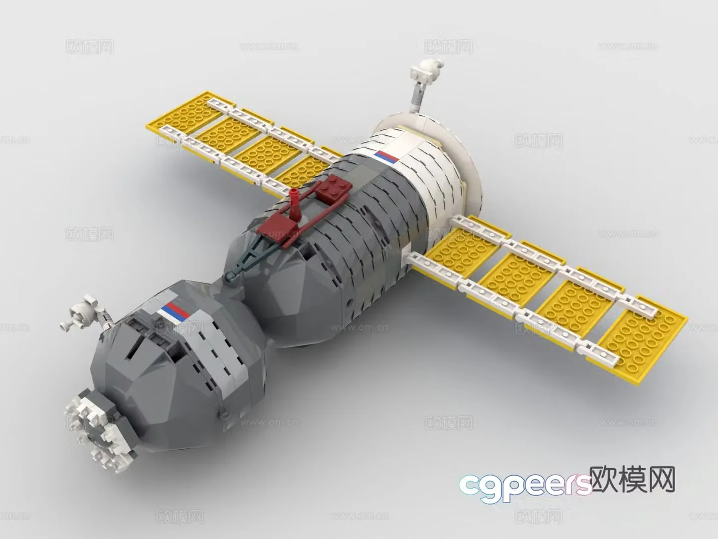 LEGO LEGO Toys Building Blocks Satellite 3D Model