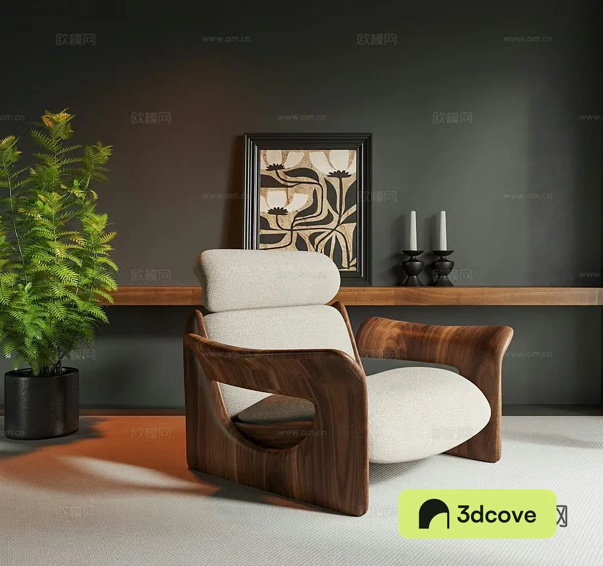 Wasabi Leisure Chair 3D Model