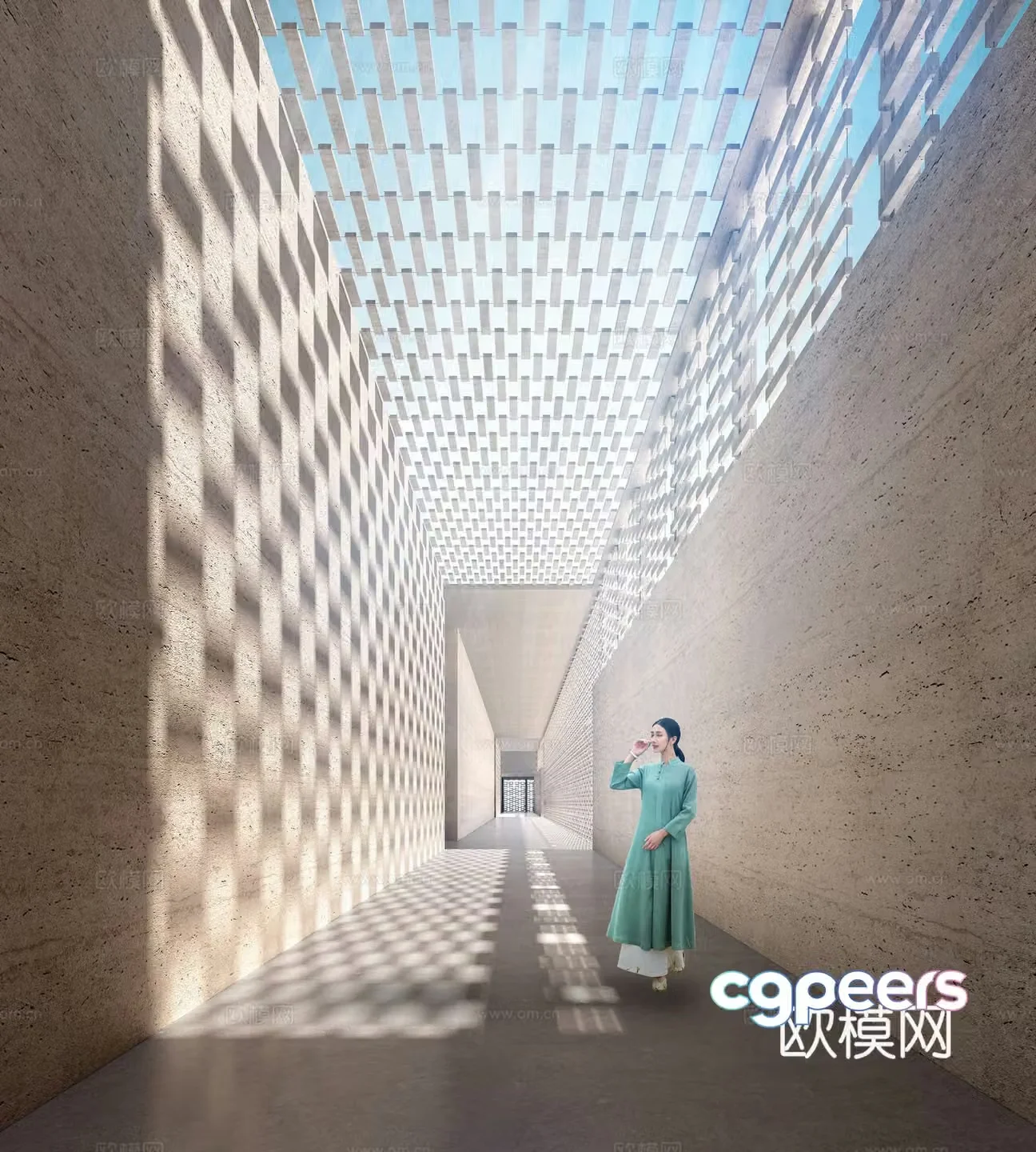 Gallery Museum 3D Model
