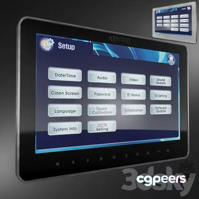 3ds Max Free – Intercom KENWEI