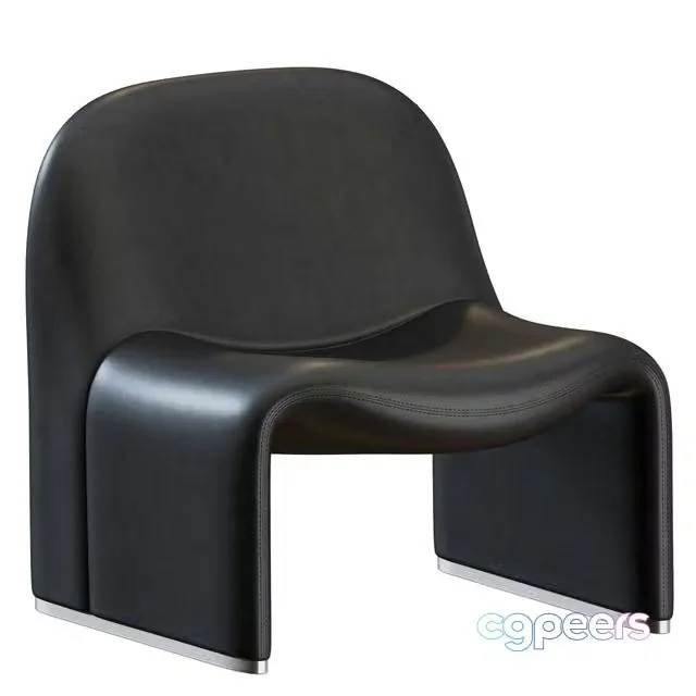 3ds Max Free – Alky Armchair by Giancarlo Piretti for Artifort