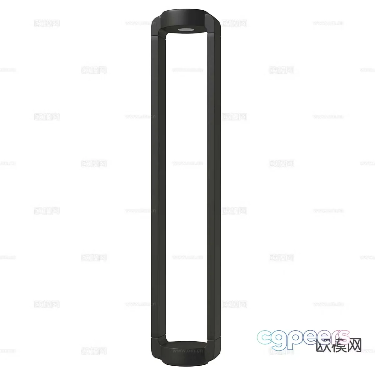 Modern floor lamp simple landscape lamp 3d model