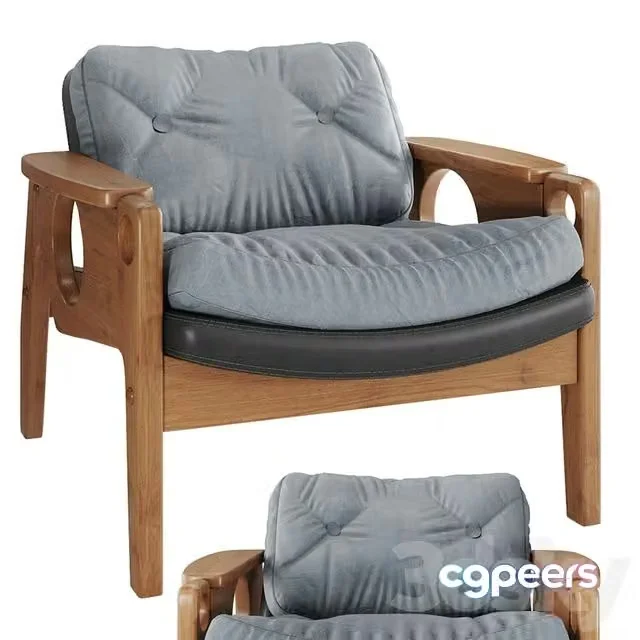 3ds Max Free – Armchair Tete