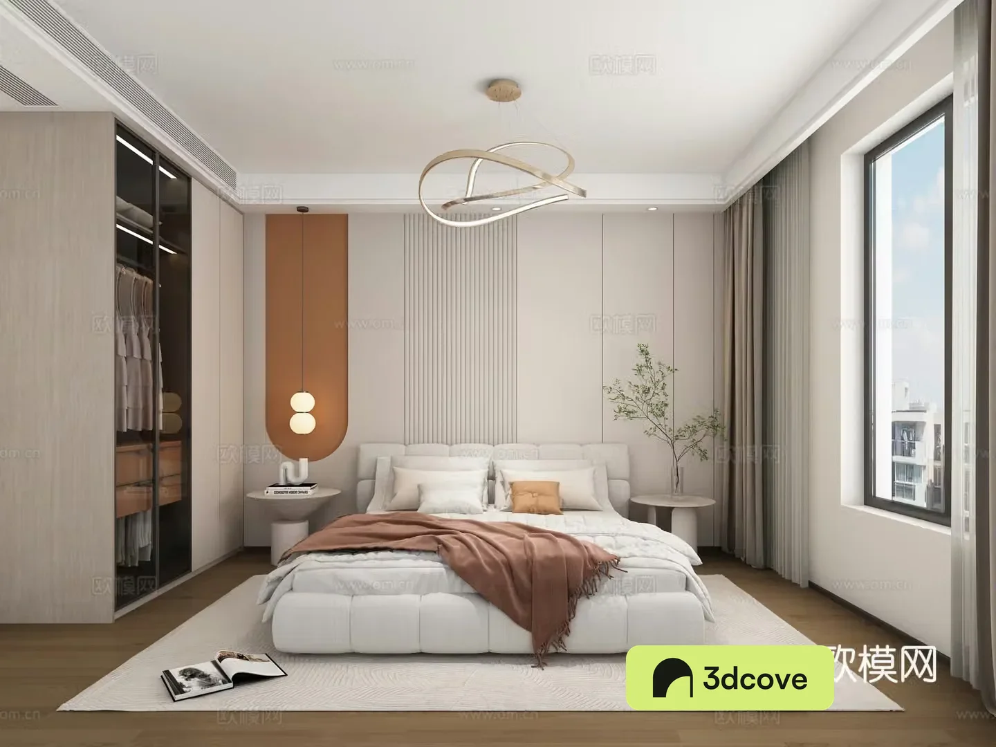 Modern bedroom