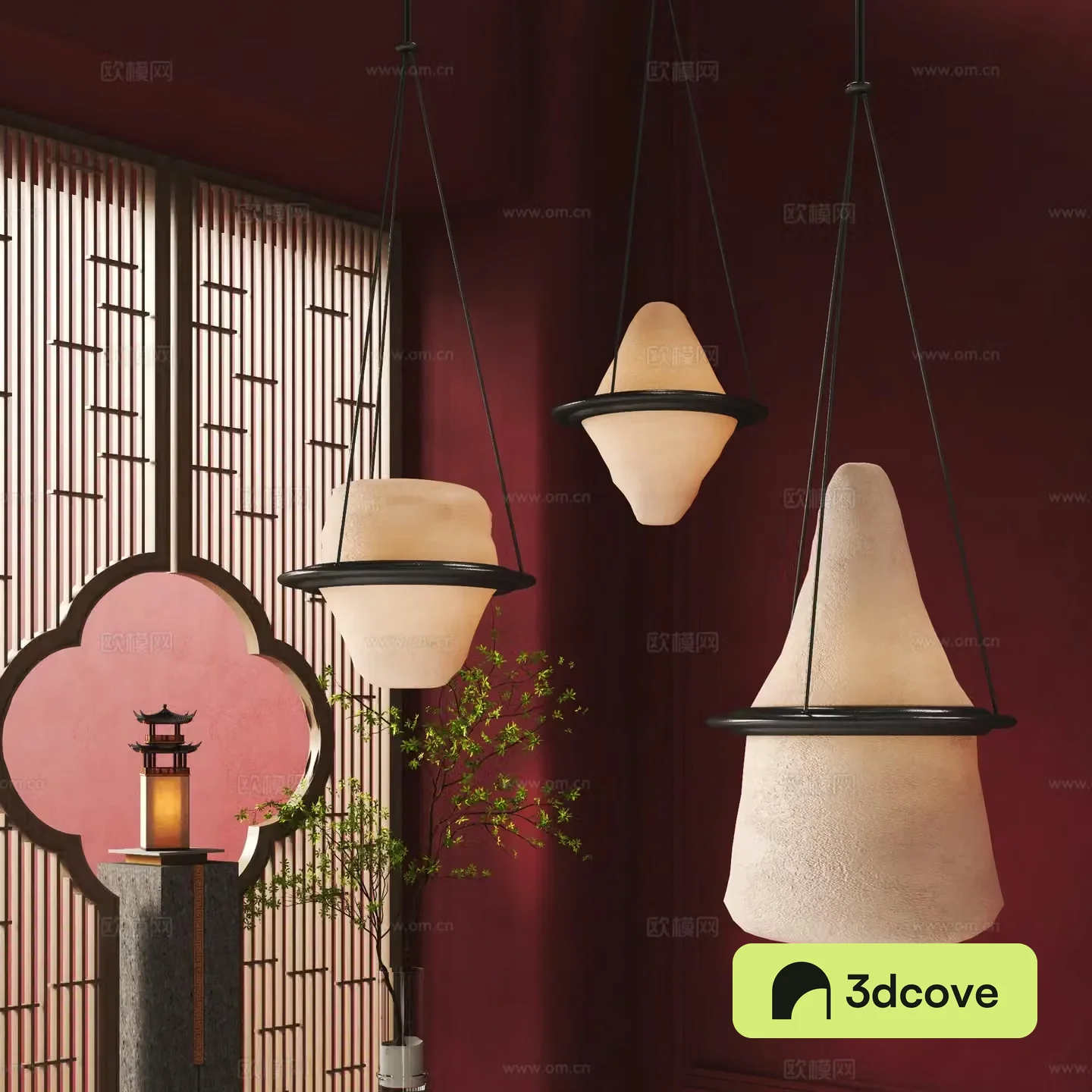 New Chinese chandelier