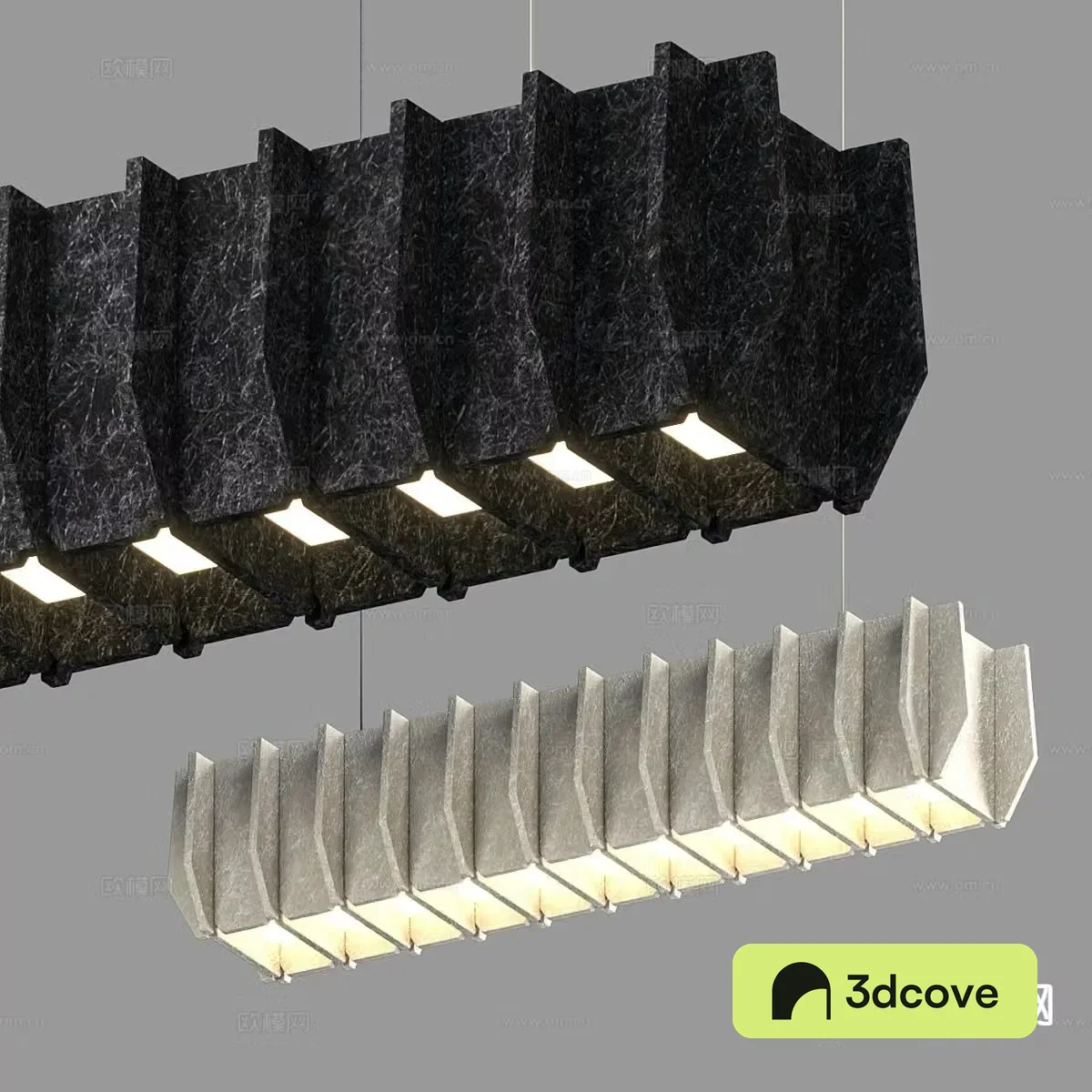 Simple chandelier