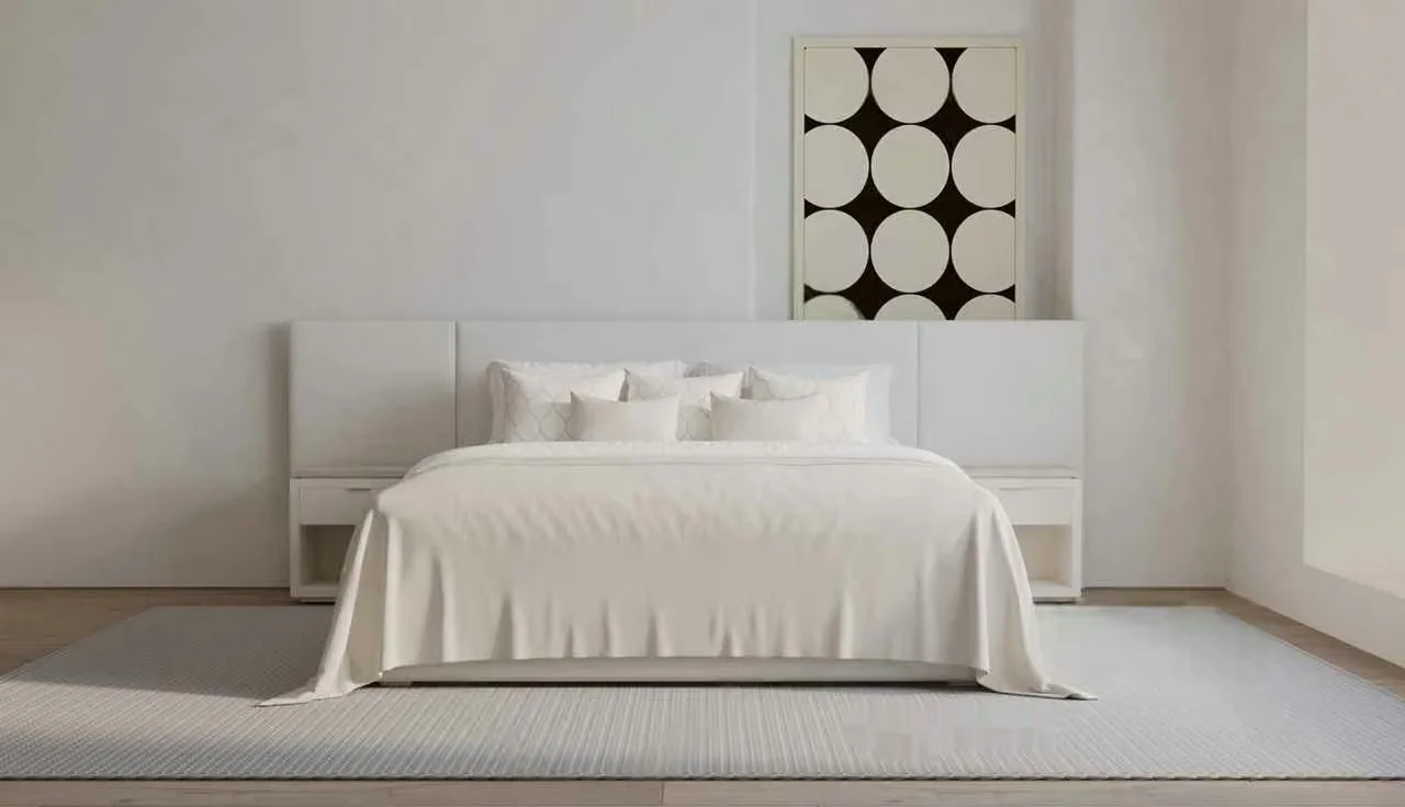Cozy White Bedroom 3D Model – 672 – VRAY Render