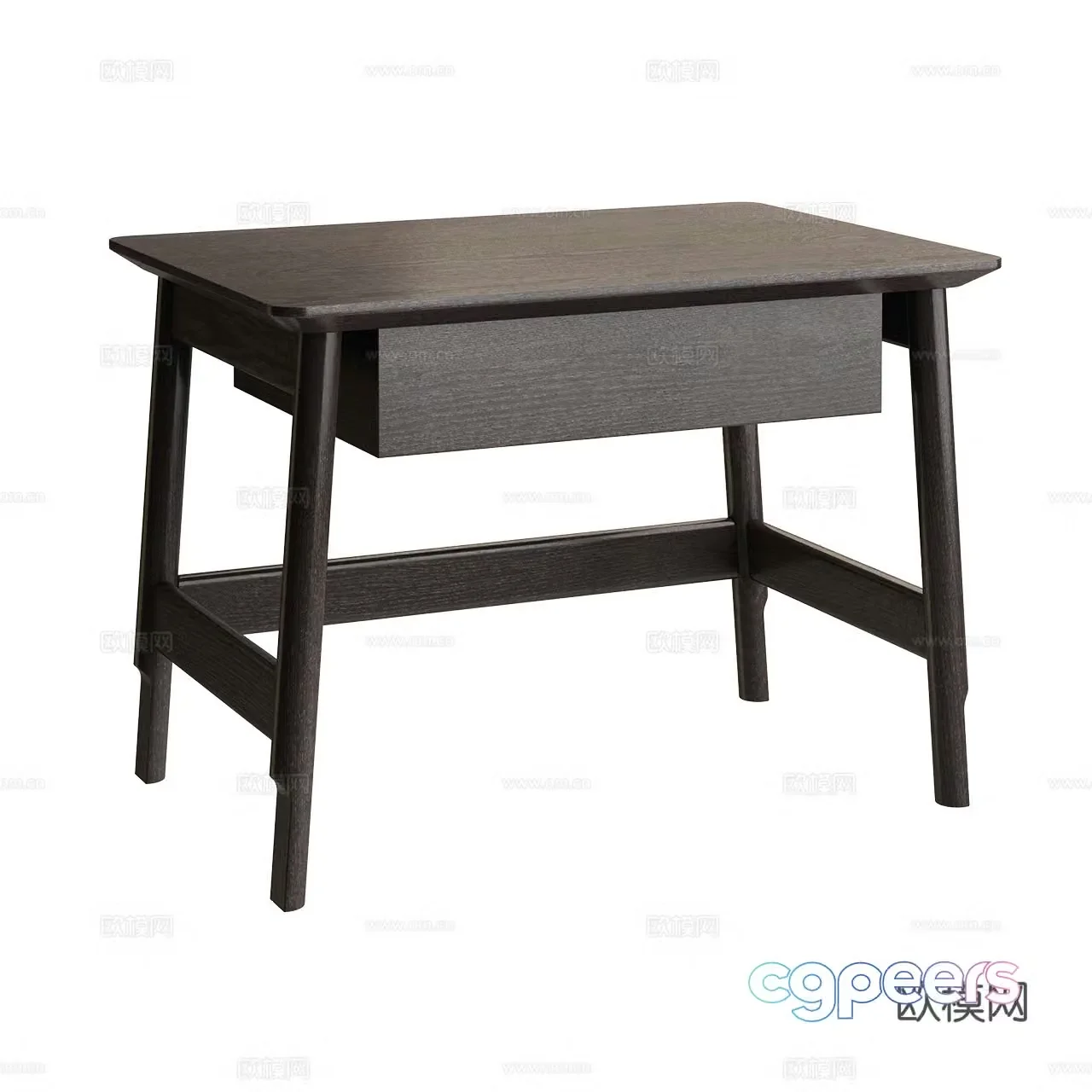 Ditre Italia Retro Bedside Table Bedside Table Solid Wood Bedside Table 3D Model