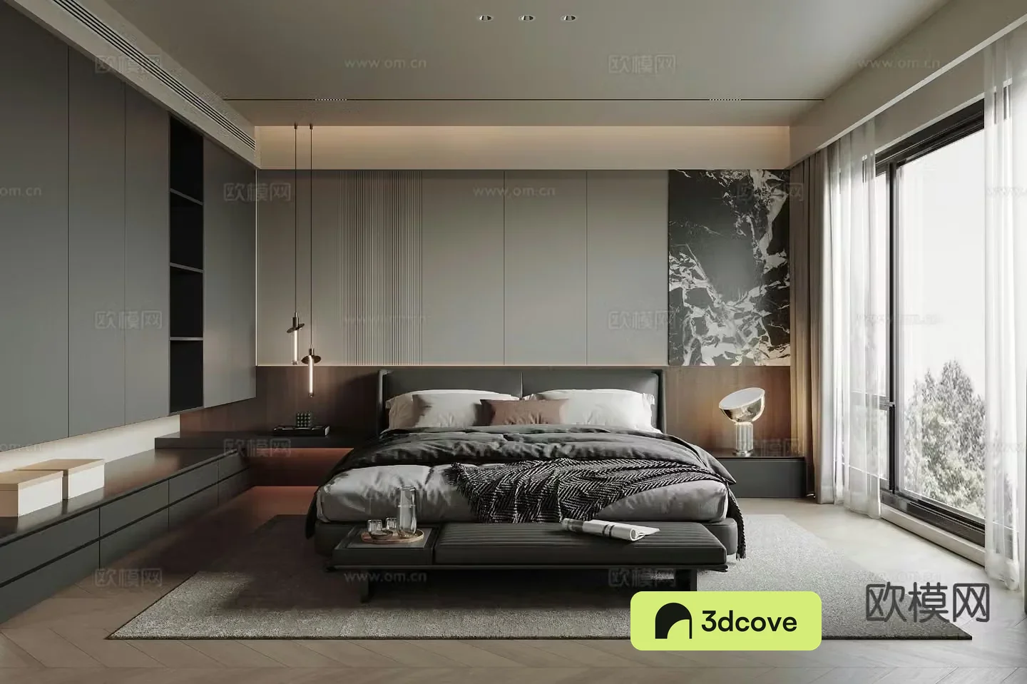 Modern bedroom master bedroom
