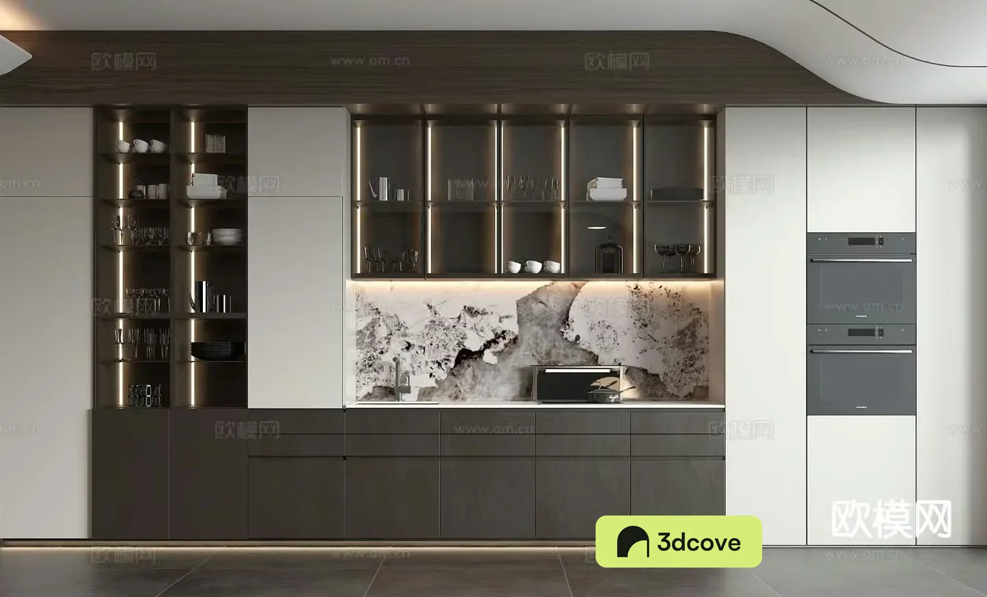 Modern wine cabinet