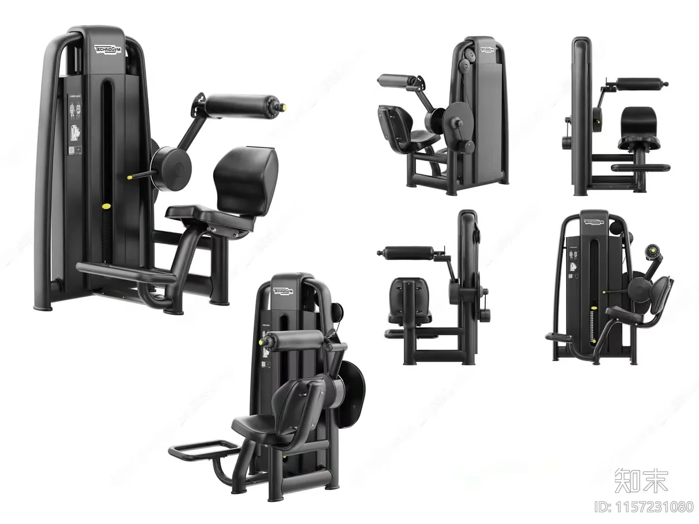 A Gym Machine 3D Model – 11527 – VRAY Render