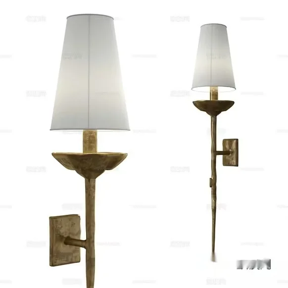 Gold Light Fixture 3D Model – 8969 – VRAY Render
